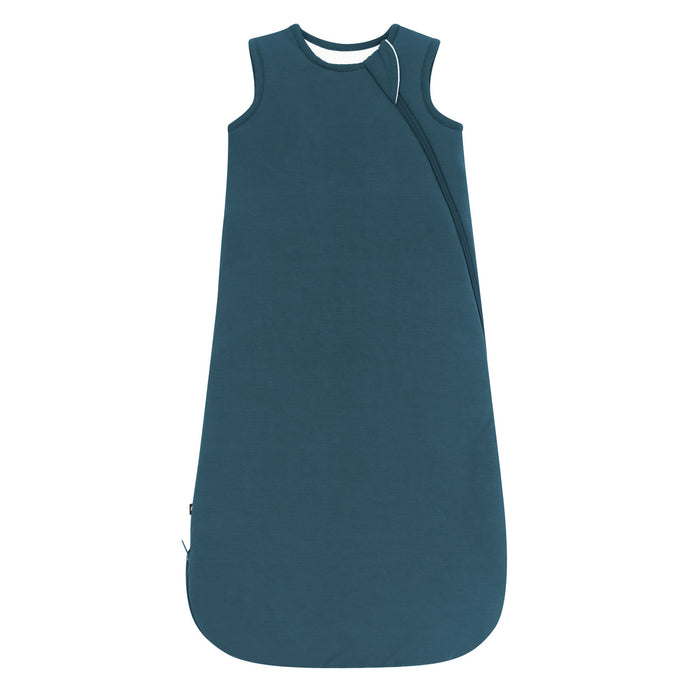 Atlantic Blue baby sleeping bag on a white background
