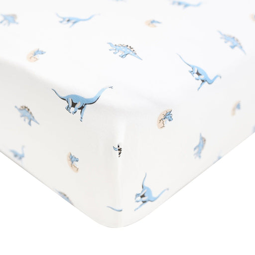 caption-Kyte Baby Bamboo Crib Sheet in Jurassic- Nurtured
