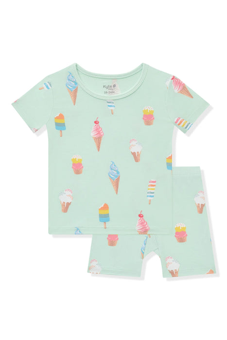 Kyte Baby Toddler Short Sleeve Bamboo PJ Set (1705/1706)