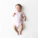 Kyte Baby Pointelle Kimono Bodysuit (2401) - Nurtured