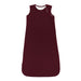 Burgundy Kyte 1.0 sleep sack bag for baby on a white background