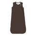 Espresso brown Kyte 1.0 bamboo sleep sack bag for baby on a white background