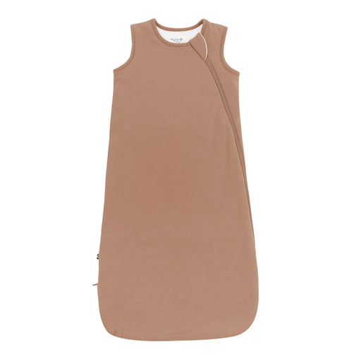 Latte tan Kyte 1.0 sleep sack bag for baby on a white background