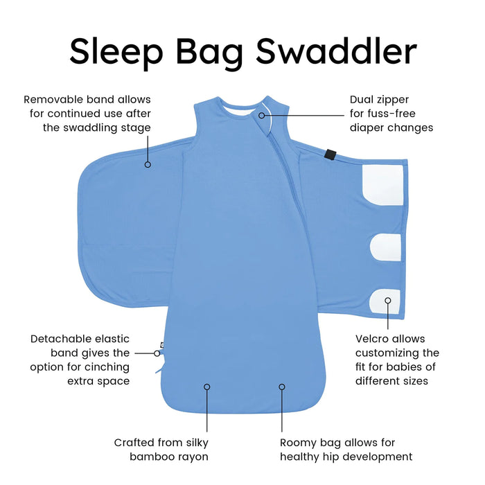 caption-Kyte Baby Sleep Bag Swaddle Details