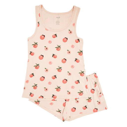 caption-Peach Tank Set for Women by Kyte Baby
