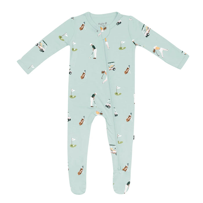 Kyte Baby Zippered Footie - Prints (1911) - Nurtured