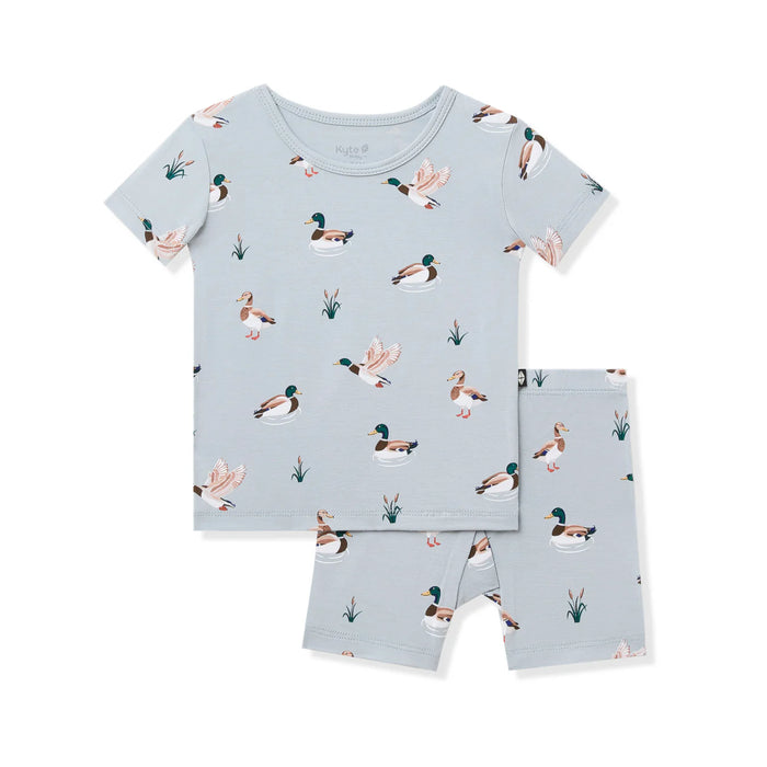 Kyte Baby Toddler Short Sleeve Bamboo PJ Set (1705/1706) - Nurtured