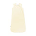 Yellow baby sleeping bag on a white background