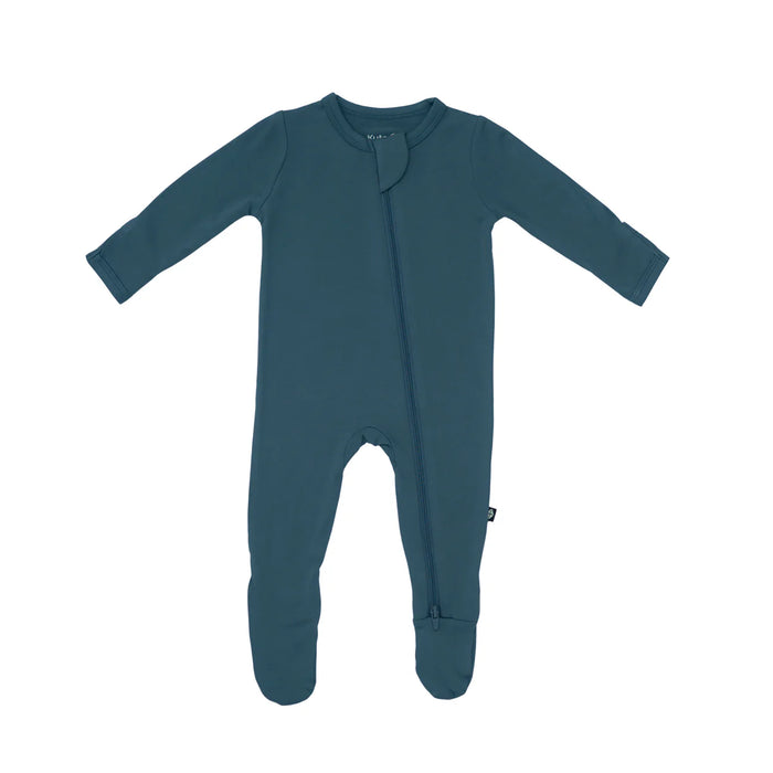 Kyte Baby Zippered Footie - Fall Solids (1908) - Nurtured
