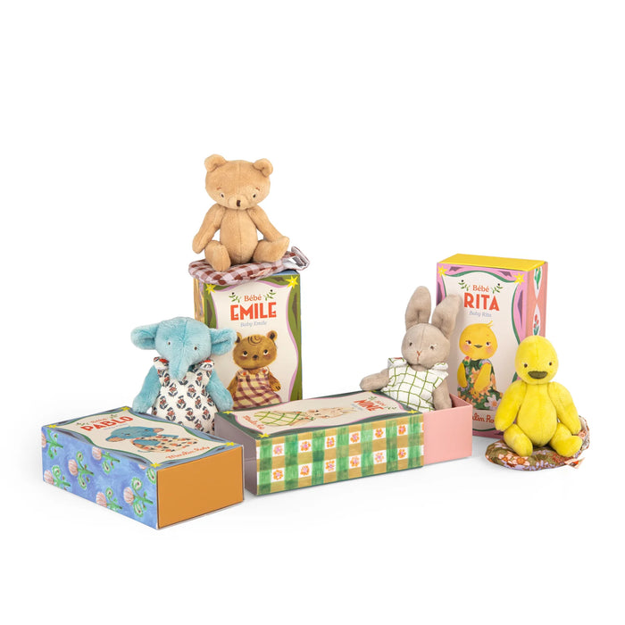 Les Minouchkas - Baby Animal in Sleepsack