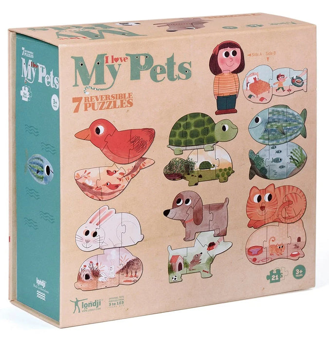 I Love My Pets Puzzle by Londji