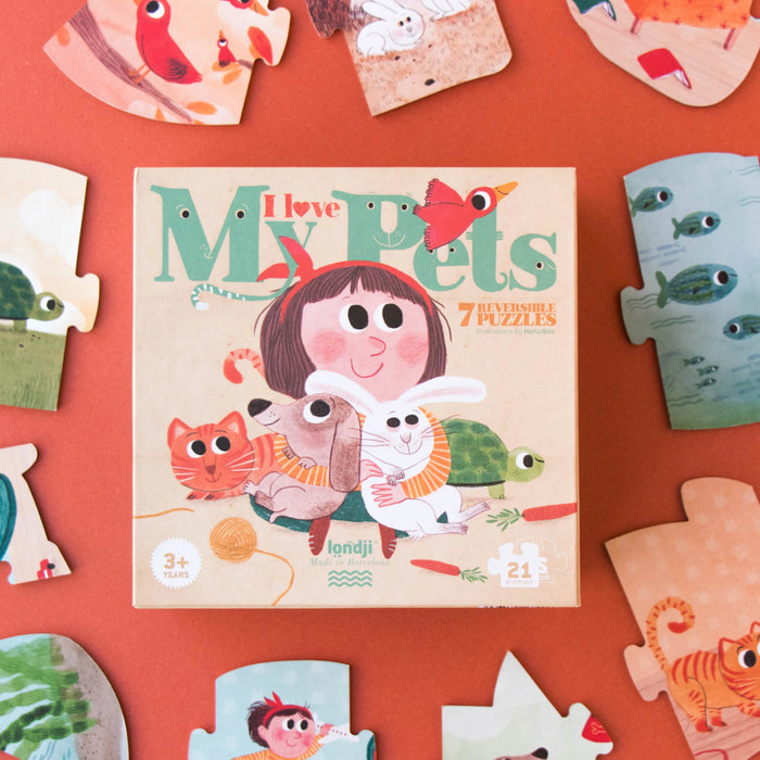 I Love My Pets Puzzle by Londji