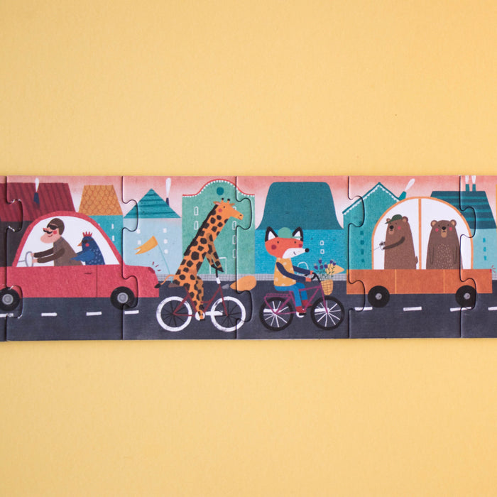 Beep Beep - A 48-Piece Puzzle with Observation Vehicles