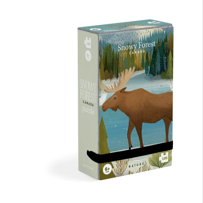 Londji Tiny Puzzle - Canada's Snowy Forest