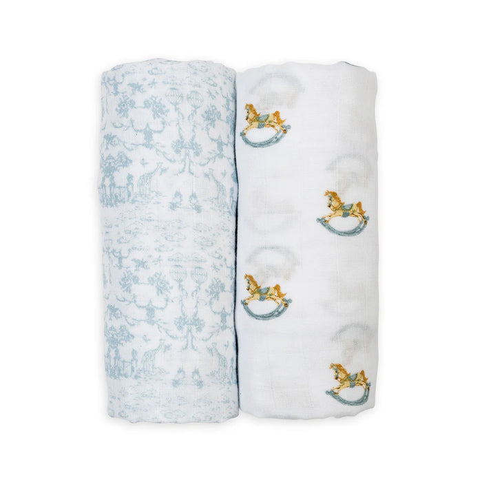 Lulujo COTTON Swaddle Set (2 pack) - Nurtured