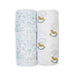 Lulujo COTTON Swaddle Set (2 pack) - Nurtured