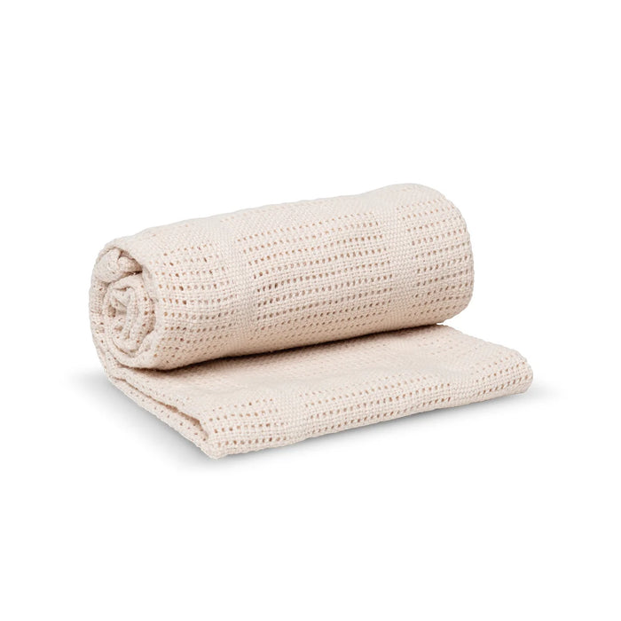 Lulujo Cellular Cotton Blanket