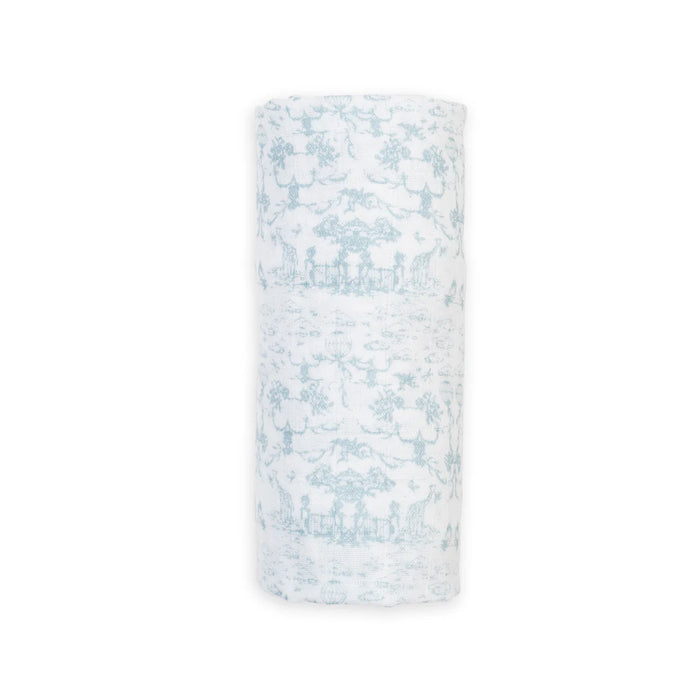 Lulujo Cotton Swaddle - Vintage Toile - Nurtured