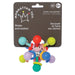 Colorful baby teething toy with 'Manhattan Toy' packaging on a white background