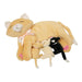 Plush cat nursing toy for children