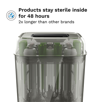 Baby Brezza Superquick 10-Minute Bottle Sterilizer + Dryer - Nurtured