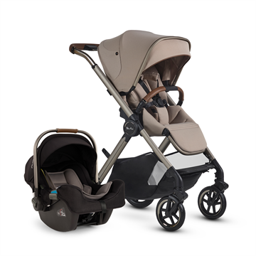 Silver Cross REEF 2 Stroller with Nuna Pipa Car Seat (Caviar) - Nurtured