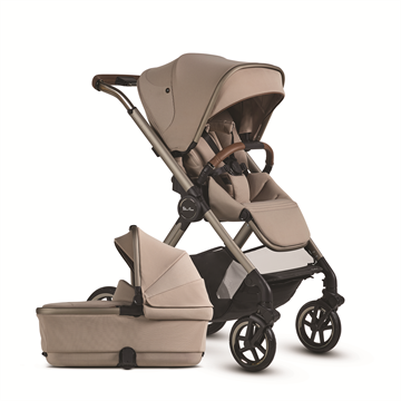 Silver Cross Reef 2 Stroller with First Bed Folding Bassinet Bundle - Nurtured