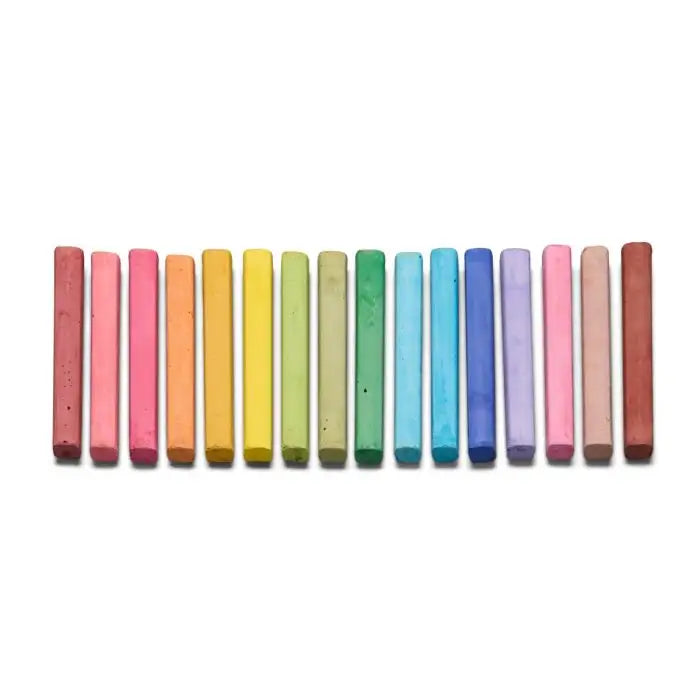 Mercurius Pastel Chalk for Blackboard - 16 Colours