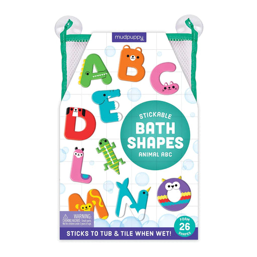 caption-Foam Bath Shape Alphabet Letters as Animals