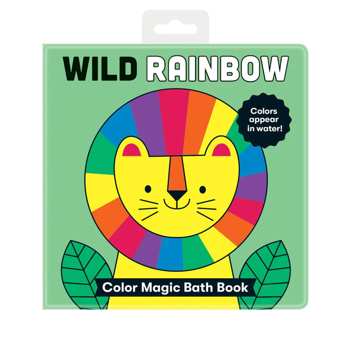 caption-Colour Magic Bath Book - Children's Bath Toy with rainbow animal 