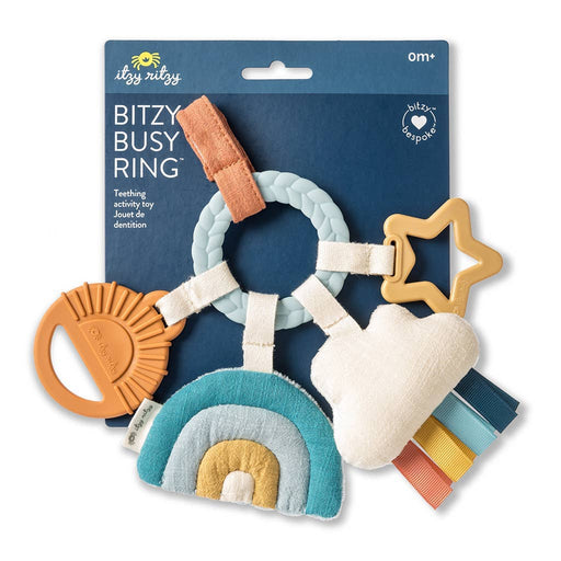 Itzy Ritzy Busy Ring Teething Activity Toy - Farm - Nurtured