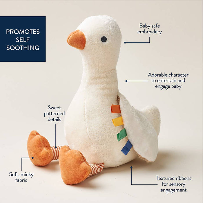 Itzy Ritzy Sweetie Snuggles Plush Goose - Nurtured