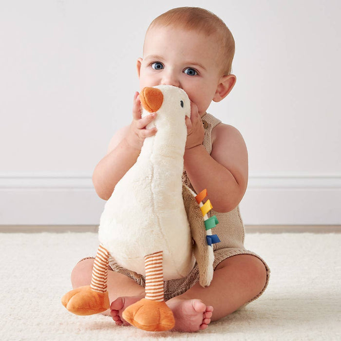 Itzy Ritzy Sweetie Snuggles Plush Goose - Nurtured