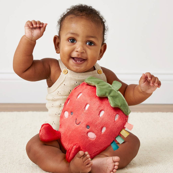 Itzy Ritzy Sweetie Snuggles Plush Strawberry - Nurtured