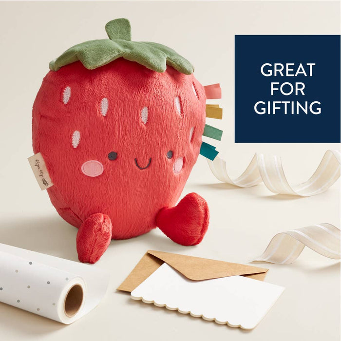 Itzy Ritzy Sweetie Snuggles Plush Strawberry - Nurtured