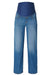 Blue jeans on a white background
