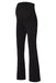Black maternity pants on a white background