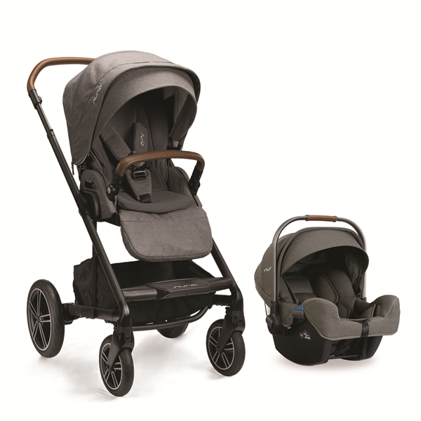 Nuna Mixx™Next Stroller + Pipa™ Infant Car Seat - Granite - Bundle Pricing - Nurtured