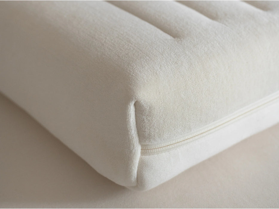 Obasan Crib Mattress with Fitted Wool Protector