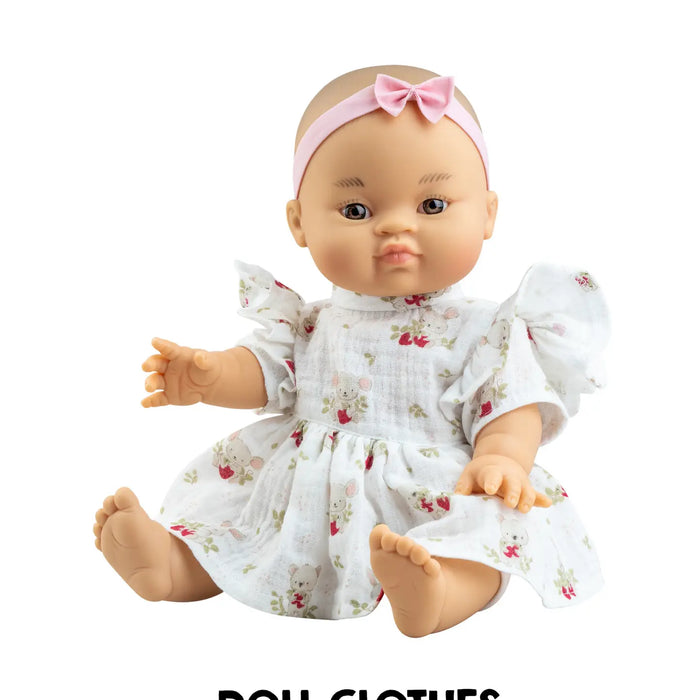 Paola Reina Doll Clothing - Strawberry Dress