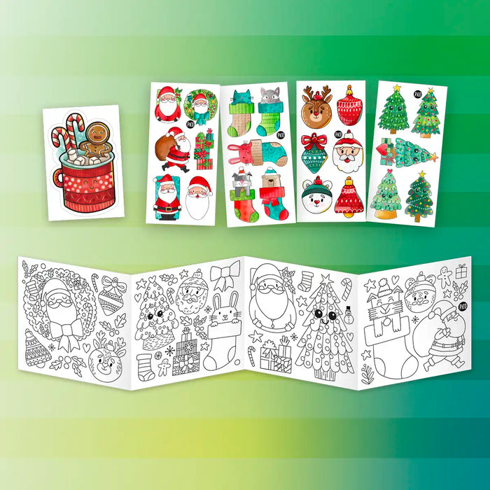 Pico Christmas Surprise Colouring & Tattoo Set