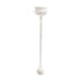 White weighted straw for pigeon sippy cup
