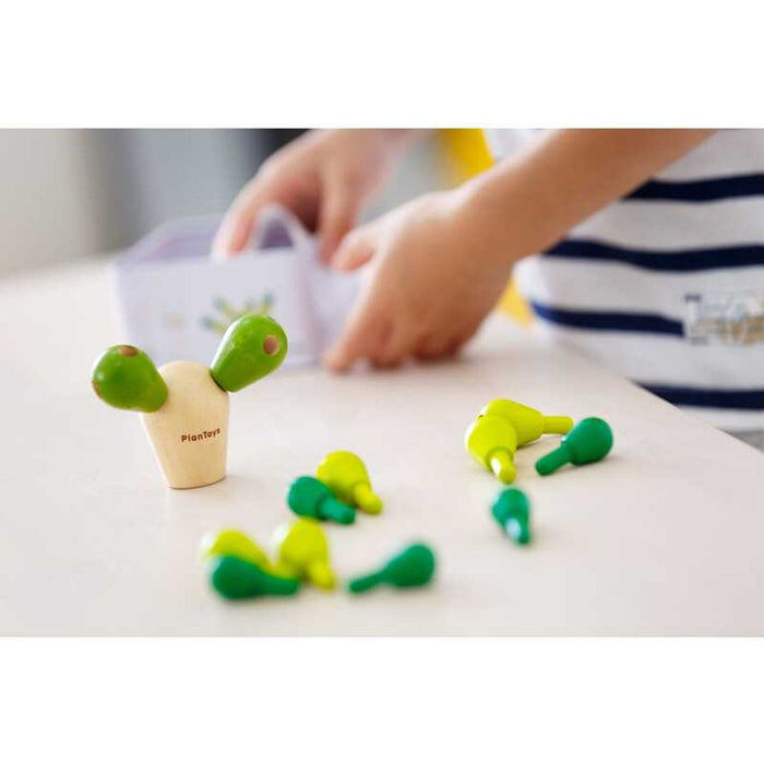 Plan Toys Mini Balancing Cactus Game