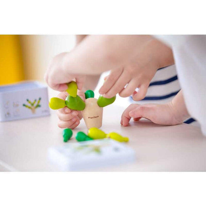 Plan Toys Mini Balancing Cactus Game