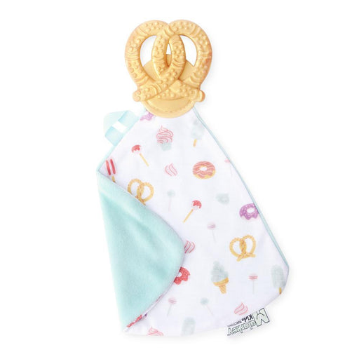 Munch It Blanket with Silicone Teething Toy - Nurtured