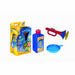 The set of Multi Bubble Trumpet Toy on white background