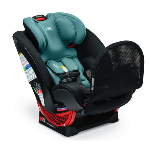 caption-Britax Jade Onyx One4Life 3-in-1 Car Seat in Rear Facing with Recline