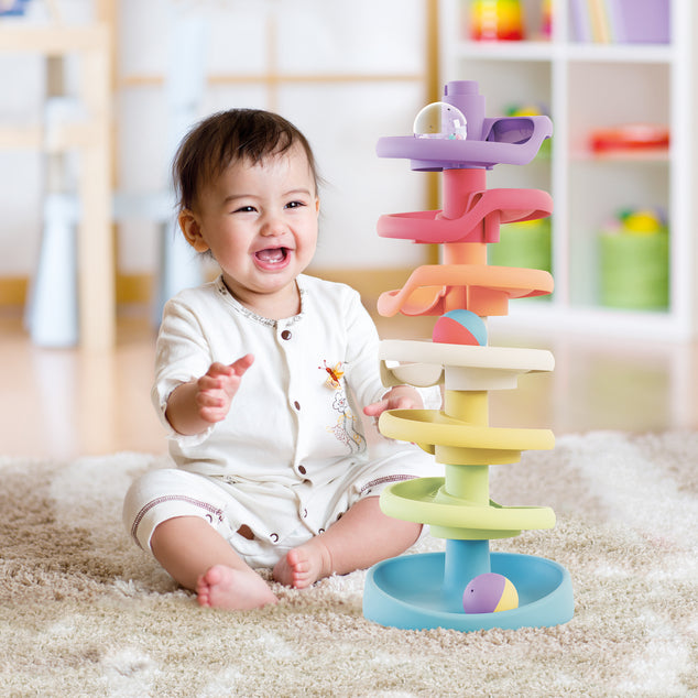 Quercetti Spiral Tower Play Eco+ - Nurtured
