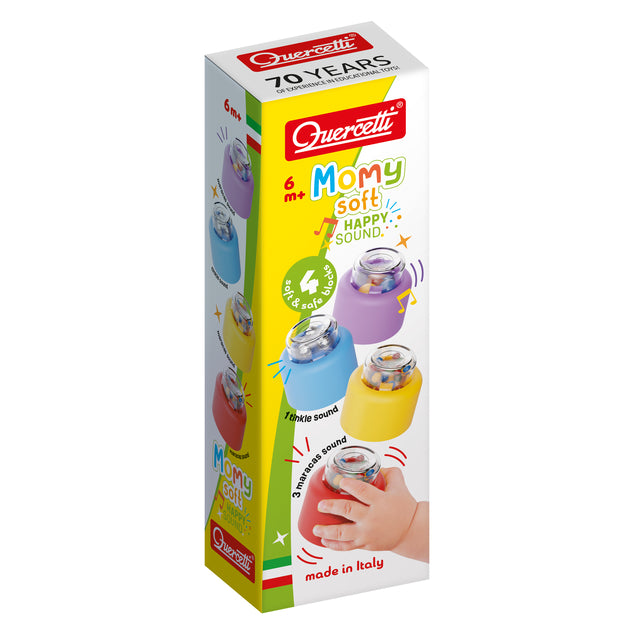 Quercetti Momy Soft Happy Sound Set - 4 pack - Nurtured