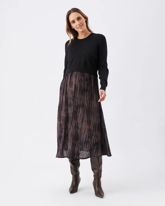 Maia Detachable Maternity and Nursing Dress